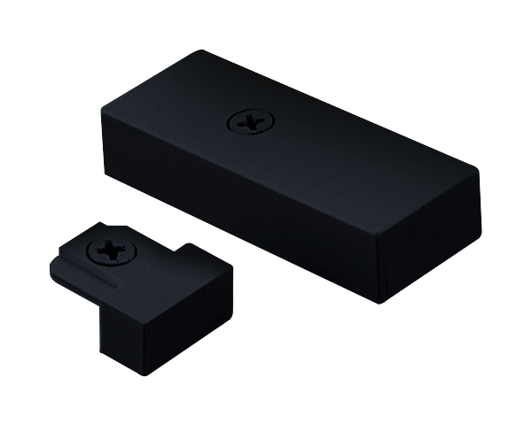 TL38 BL TL38 End Feed Connector With Cover and Dead End, 2-1/4 in W, ABS/Polycarbonate
