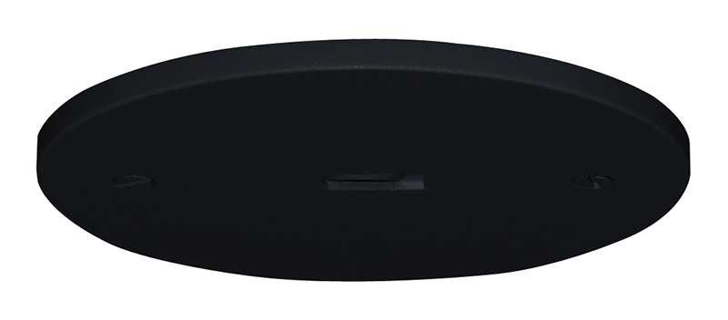 TL40 BL Monopoint Canopy Adapter, 5 in Dia x 1/4 in H, For Use With Remote Transformer