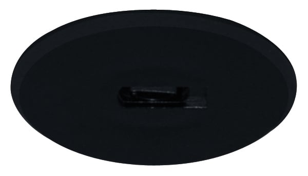 TL43 BL Miniature Monopoint Canopy Adapter, 2-1/2 in Dia x 1/8 in H, For Use With Remote Transformer