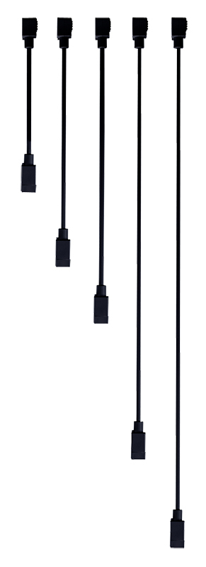 TLRW 24IN BL TLRW Miniature Linear Extension Wand, For Use With 20 A Miniature Low Voltage Trac System, 24 in L, Polycarbonate