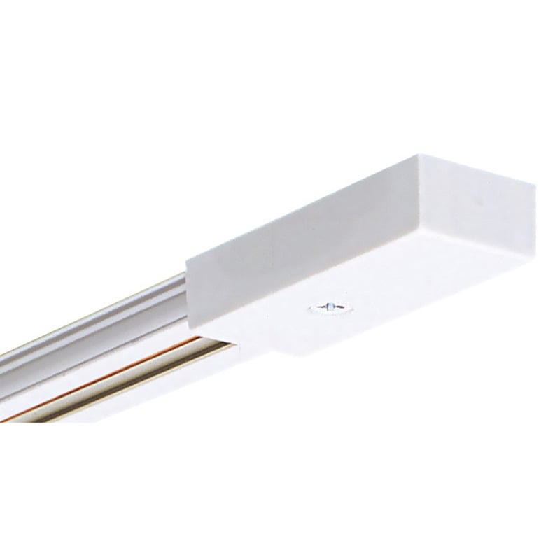 TLV 4FT BL Low Voltage Miniature Trac System, 4 ft L x 3/4 in W x 3/8 in D, Extruded ABS/Polycarbonate