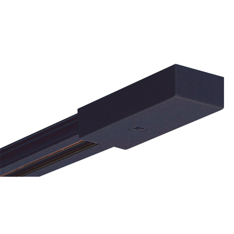 TLV 8FT BL Low Voltage Miniature Trac System, 8 ft L x 3/4 in W x 3/8 in D, Extruded ABS/Polycarbonate