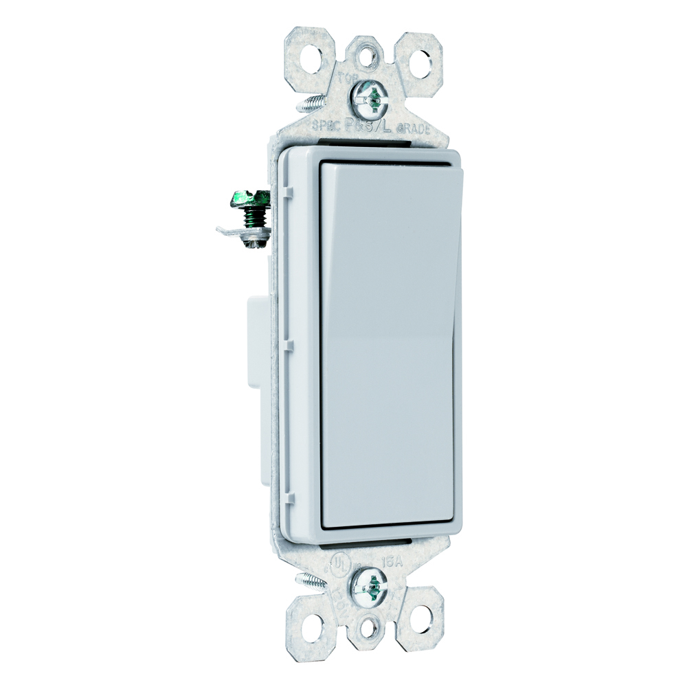 TM870GRY radiant 15 Amp Single-Pole Switch, Gray