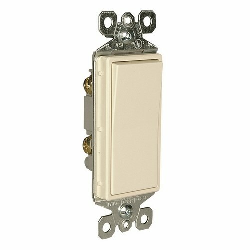 TM870LA radiant 15 Amp Single-Pole Switch, Light Almond