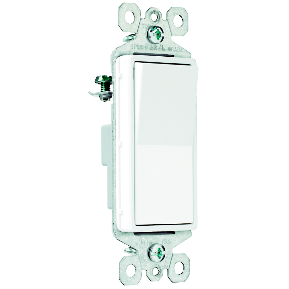 TM870WSL radiant 15 Amp Single-Pole Switch Locator Light, White