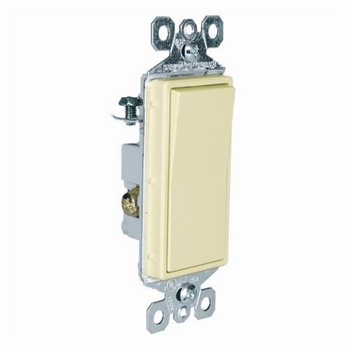 TM873I radiant 15 Amp 3-Way Switch, Ivory