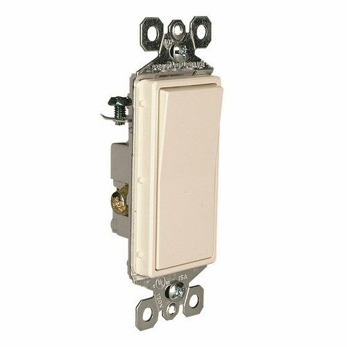 TM873LA radiant 15 Amp 3-Way Switch, Light Almond