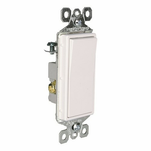 TM873W radiant 15 Amp 3-Way Switch, White