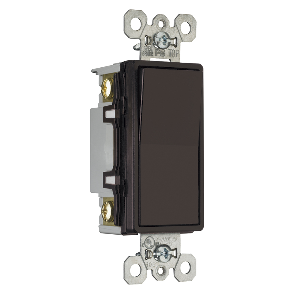 TM874 radiant 15 Amp 4-Way Switch, Brown