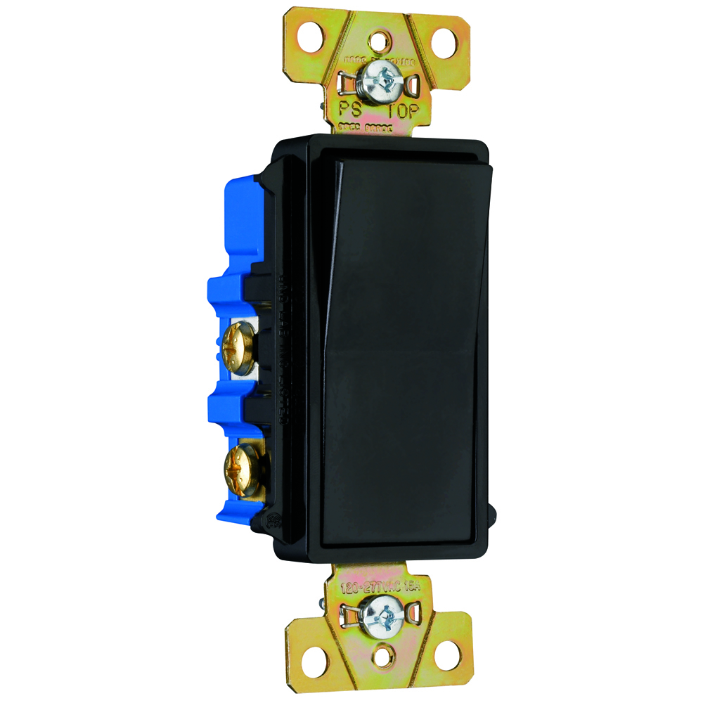 TM874BK radiant 15 Amp 4-Way Switch, Black
