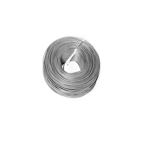 TY16G Galvanized Coiled Tie Wire, 1/16 in Dia, 350 ft L, 16 AWG, Zinc Plated