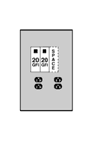 U011G Midwest GE Unmetered Power Outlet, 120/240 V AC, 70 A, 1 Phase , 12 to 8 AWG Wire, Surface Mount