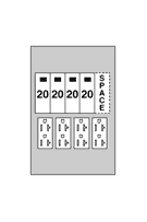 U014C010 Midwest GE Unmetered Power Outlet, 120/240 V AC, 100 A, 1 Phase , 14 to 8 AWG, 12 to 8 AWG Wire, Surface Mount