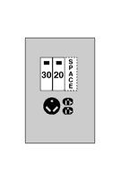 U041C Midwest GE Unmetered Power Outlet, 120/240 V AC, 70 A, 1 Phase , 14 to 8 AWG, 12 to 8 AWG Wire, Surface Mount