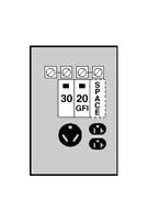 U041GTL Midwest GE Unmetered Power Outlet Panel, 120/240 V AC, 100 A, 1 Phase , 14 to 8 AWG, 14 to 1/0 AWG, 12 to 8 AWG, 12 to 1/0 AWG Wire, Surface Mount