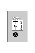 U050C Midwest GE Unmetered Power Outlet, 120/240 VAC, 70 A, 1 Phase , 14 to 8 AWG, 12 to 8 AWG Wire, Surface Mount