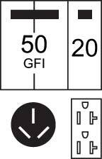 U051C033 Midwest GE 1-Head Unmetered Temporary Power Outlet, 120/240 VAC, 70 A, 1 Phase , 14 to 8 AWG, 14 to 2 AWG Wire, Surface Mount