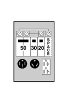 U075CTL010 Midwest GE Power Outlet Pedestal, 120/240 V AC, 100 A, 1 Phase, 14 to 8 AWG, 14 to 1/0 AWG, 12 to 8 AWG, 12 to 1/0 AWG, 14 to 10 AWG Wire, NEMA 3R Enclosure