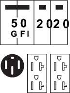 U076C033 Midwest GE 1-Head Unmetered Power Outlet, 120/240 V AC, 100 A, 1 Phase , 6 to 1/0 AWG Wire, Surface Mount