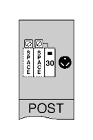 U132CP6 Midwest GE 1-Head Unmetered Power Pedestal, 120/240 V AC, 70 A, 1 Phase, 14 to 8 AWG, 14 to 2 AWG Wire, NEMA 3R Enclosure