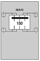 U180C1 150 Amp, Surface, Unmetered, 9x21