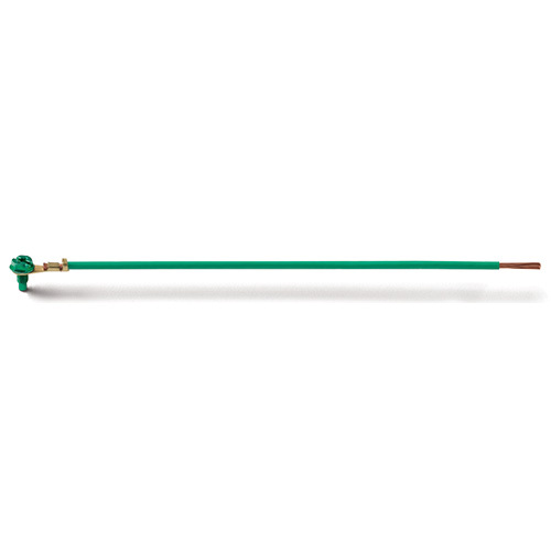 20029 Ground Bonding Pigtail, 12 AWG Insulated/Stranded Wire, 8 in L, GSH Ground Screw/Ring Terminal