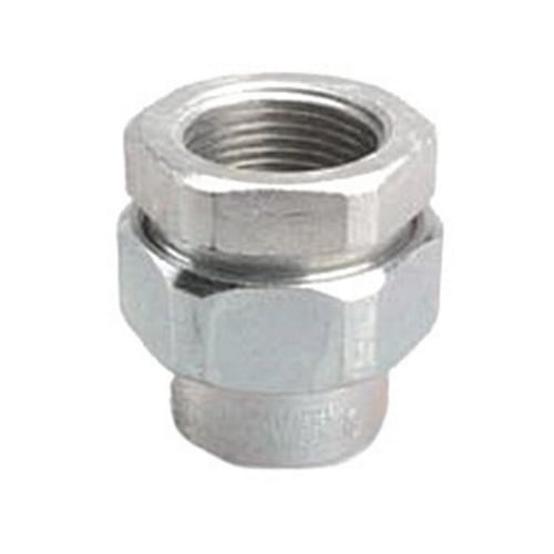 UNF-75S Dust-Ignitionproof Explosionproof Conduit Union, 3/4 in, Steel, Zinc Electroplated