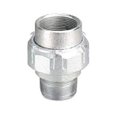 UNY-200 Dust-Ignitionproof Explosionproof Conduit Union, 2 in, Malleable Iron, Zinc Electroplated
