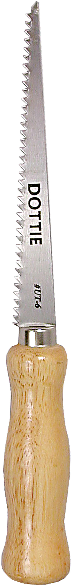 UT6 Utility Saw, 6 in L Blade, Wood Handle