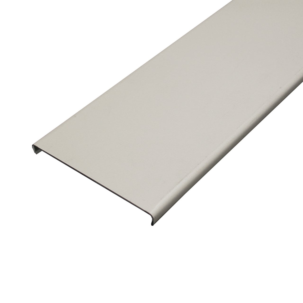 3000 Series Steel Raceway Cover; 5 Ft, Ivory