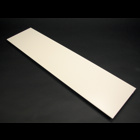 Two-Piece Steel Surface Non-Adhesive Raceway Cover; 5 Ft, Ivory