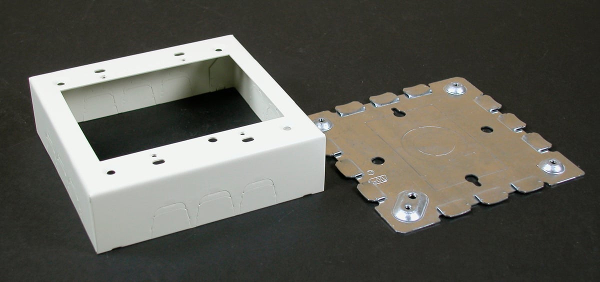 2 Gang Device Box for Switches and Receptacles