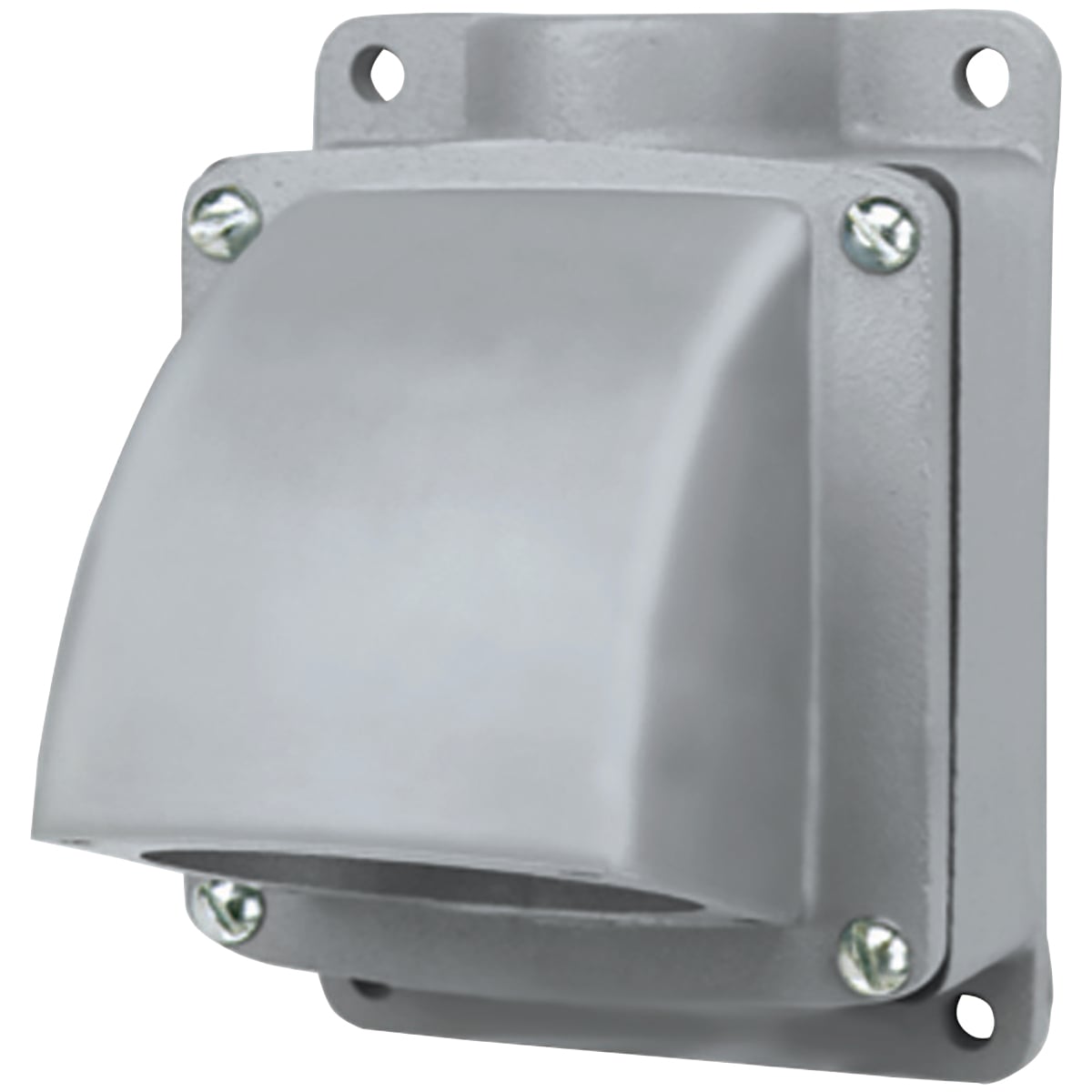 VJ57 VJ Series Type E Dead End Back Box, 6-9/64 in H x 8 in W x 3-3/8 in D, For Use With 1-1/2 in Hub, 100 A VersaMate Series Plug and Receptacle, Copper Free Aluminum