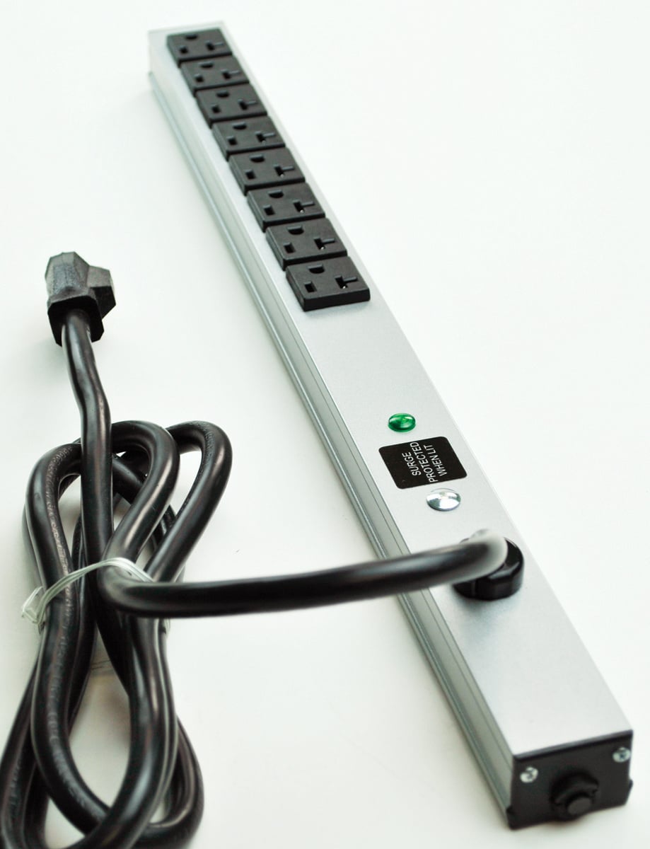 SURGE, 20A, 20IN, 8 OL, 15 FT, GY