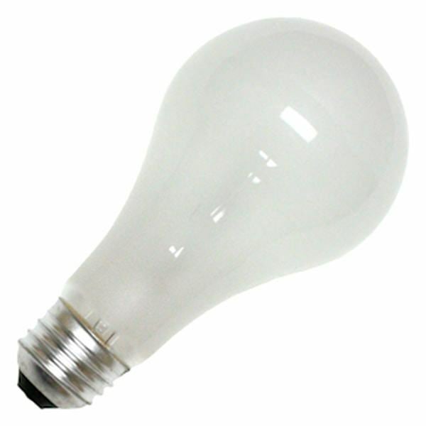 200A21/99/IF Screw-In Incandescent Lamp, 200 W, E26 Incandescent Lamp, A21 Shape, 3250 Lumens
