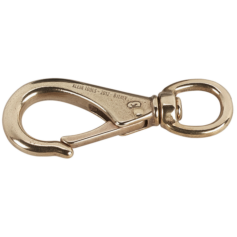 2012 Sling Swivel Snap Hook, 4-3/8 in L x 1-5/8 in W, 150 lb Capacity, Bronze