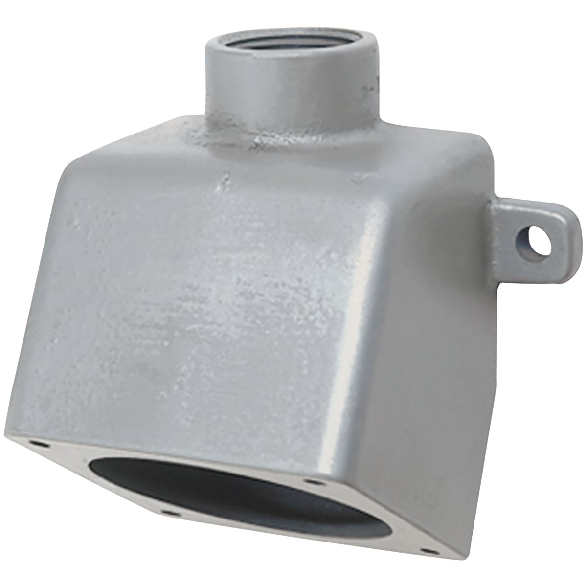 VRE36 Type E Splice Back Box With Green Grounding Screw, 6-13/32 in H x 5-1/4 in W x 4-7/8 in D, For Use With VERSAMATE 60 A Plug/Receptacle, Copper Free Aluminum