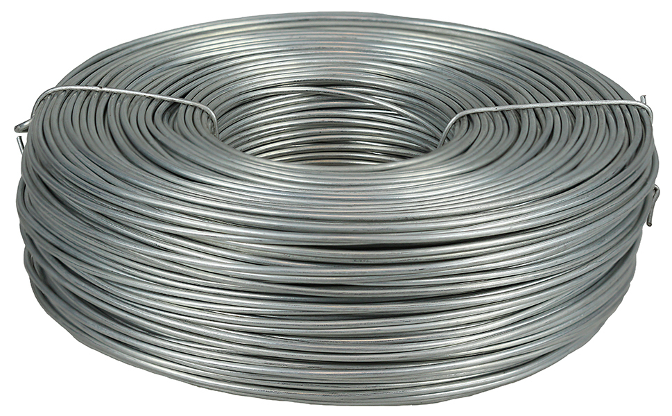 VTYG 5035 Tie Wire, Steel, 16-1/2 ga, 400 ft L, Galvanized