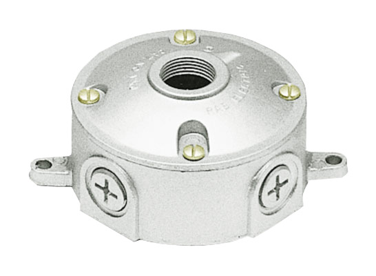 VXJ2 Vaporproof Weatherproof Box With 3/4 in Hole Cover, Weatherproof Gasket, Die Cast Aluminum, 5-1/2 in L x 2-1/4 in D
