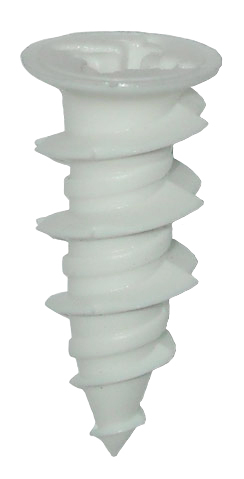 WD6N Wall Driller Anchor, #6 Screw, Nylon