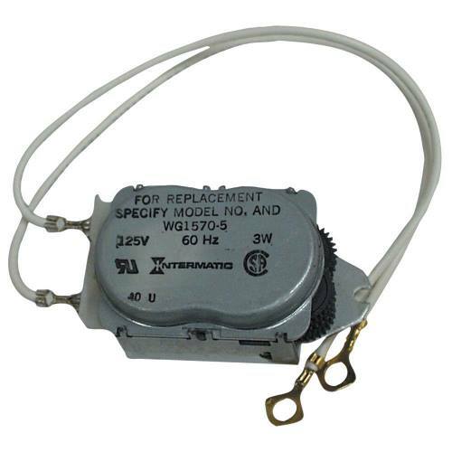 WG1570-10D Motor, 125 V AC, 60 Hz, 3 W, For Use With T101, T103, T105 Time Switch