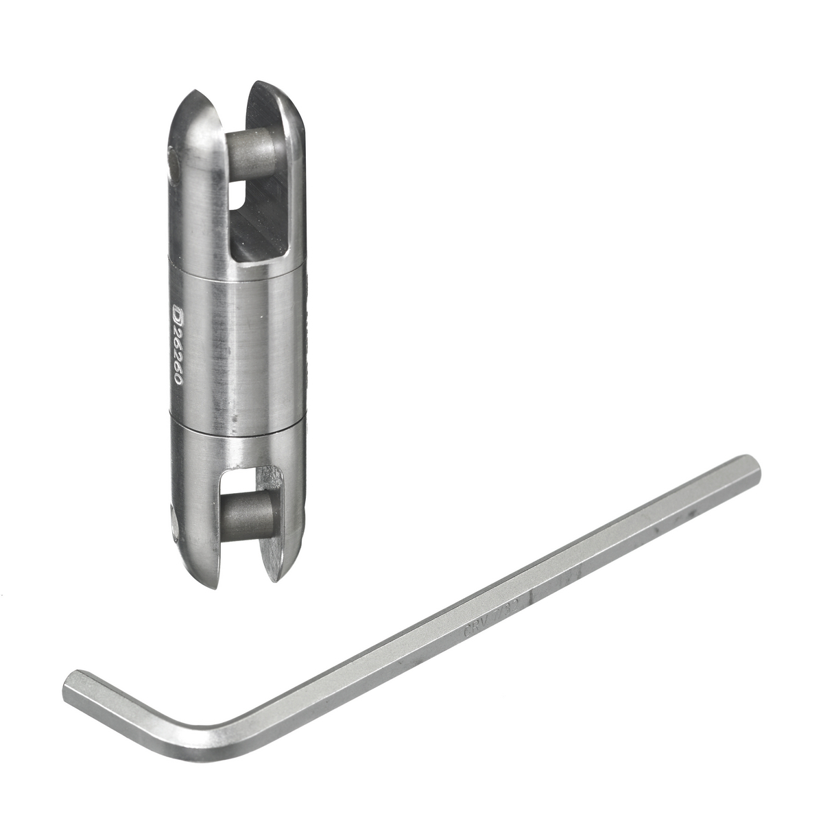 20308001A Non-Mounted Standard Pulling Swivel, 2250 lb Load, 7/8 in Trade, 3/8 in W Eye