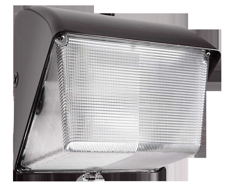 WP1H70 HID Wallpack, (1) Lamp, 94 W Fixture, 120 VAC, Bronze Housing
