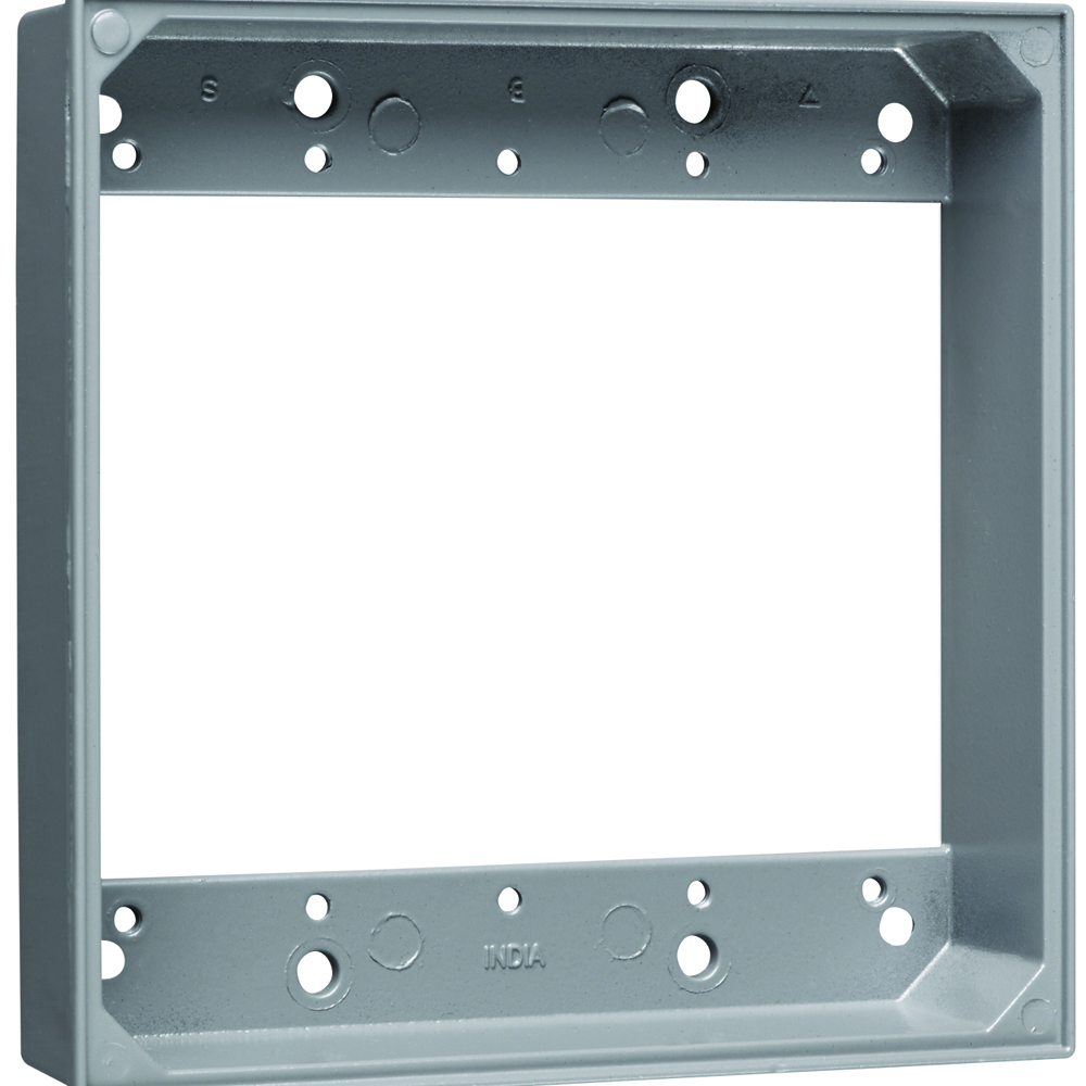 WPEX2 Two Gang Extension Ring, Gray