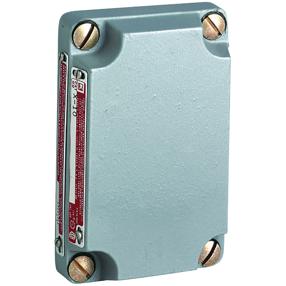 X-10 X Series Blank Cover, 4.62 in W x 1.03 in D, Copper Free Aluminum Alloy