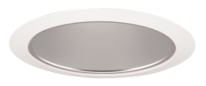 206 HZWH Deep Downlight Cone Trim, 7-5/16 in ID x 6-1/4 in OD, Incandescent Lamp, For Use With IC20, IC20W, IC20S, IC20R, TC20, TC20S, TC20R Series Housing