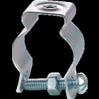 Conduit Hanger with Bolt and Nut, Fits 1-1/4" EMT, Zinc Plated