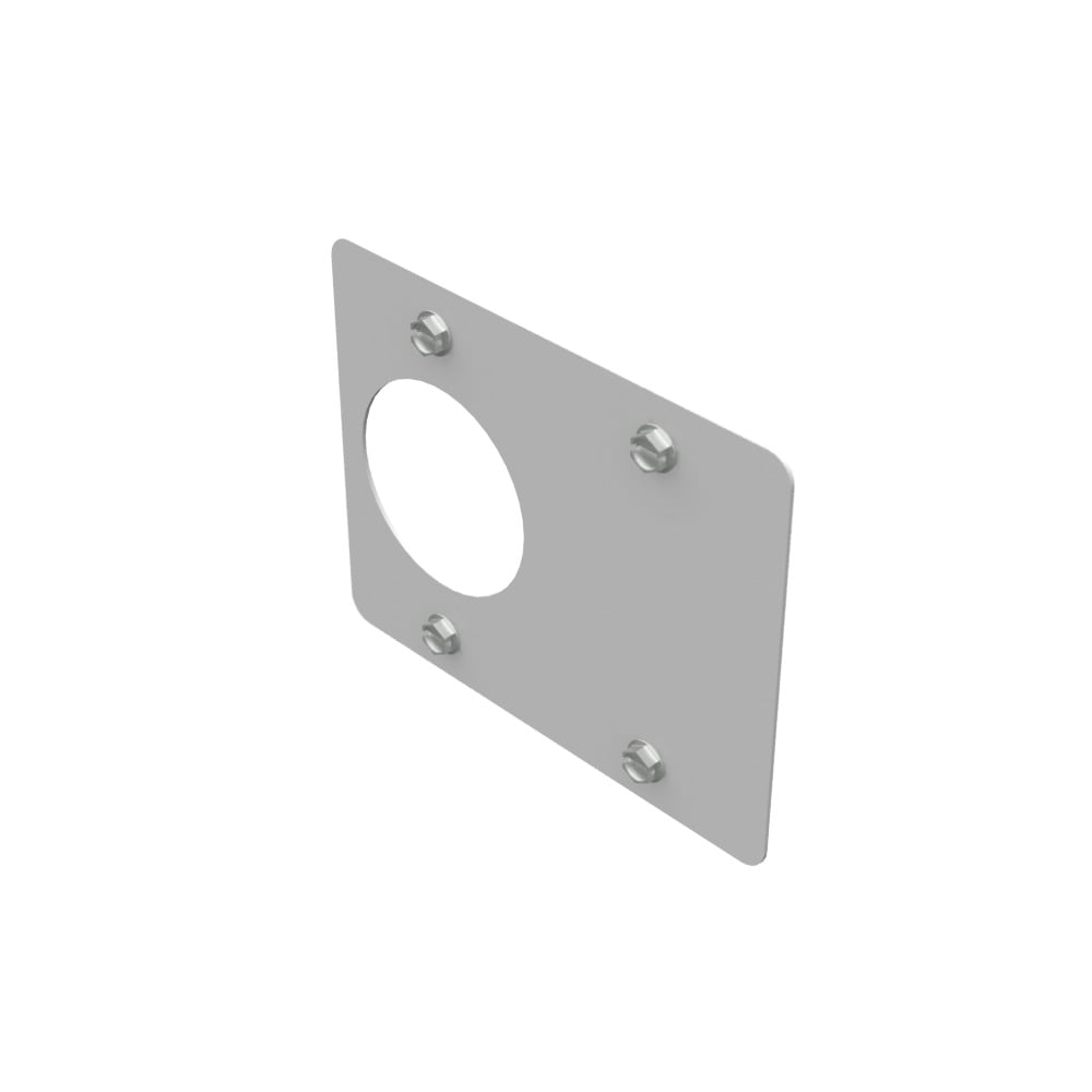 Receptacle Face Plate Versa Ped 1450 Blank