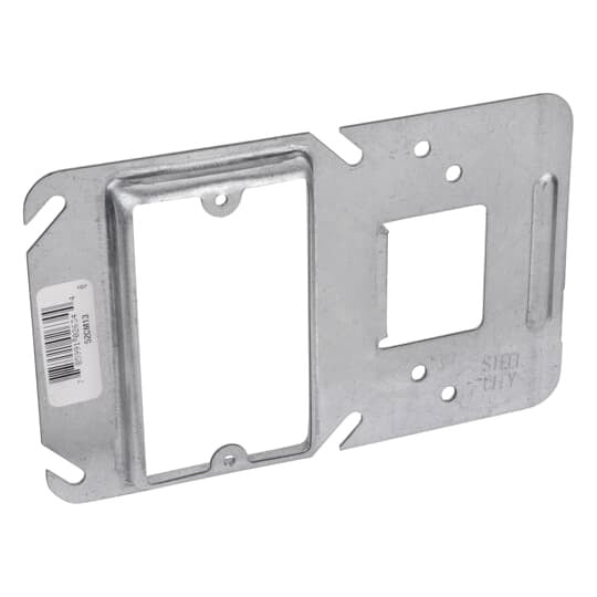 52CM14 Steel City Box Support Cover, 4 in L x 4 in W, Steel