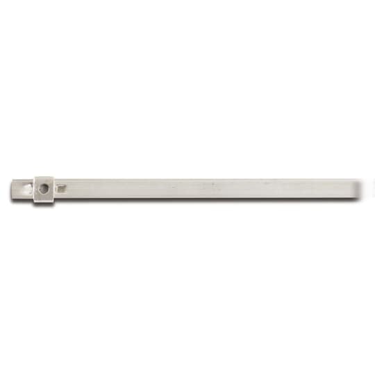 SS10-250 Ty-Rap Standard Cable Tie, 10 in L x 1/4 in W x 0.015 in THK, 304 Stainless Steel, Metallic Gray